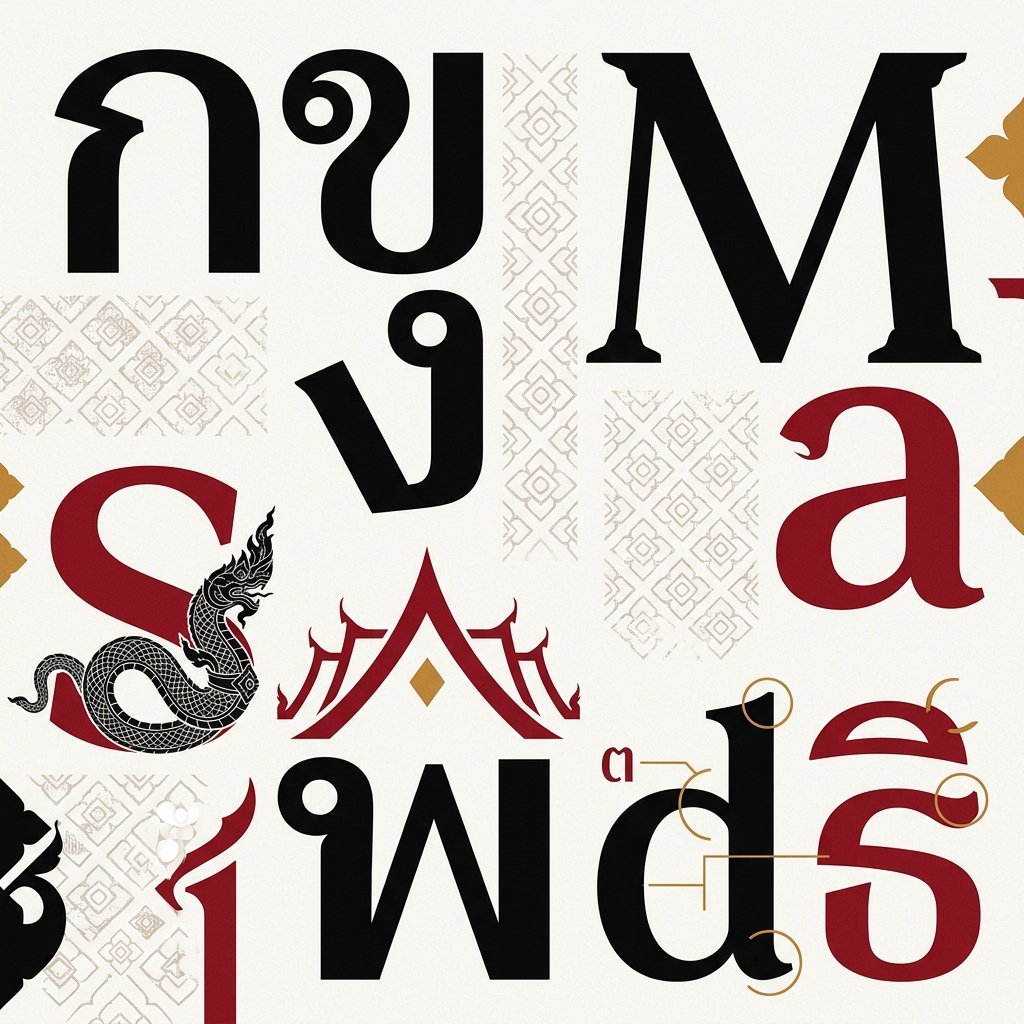 Mali ตัวอย่างฟอนต์