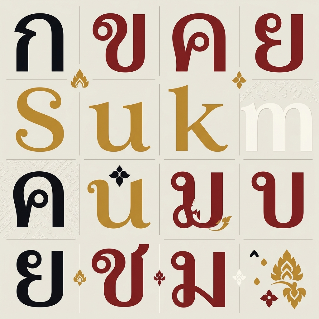 Sukhumvit Set ตัวอย่างฟอนต์