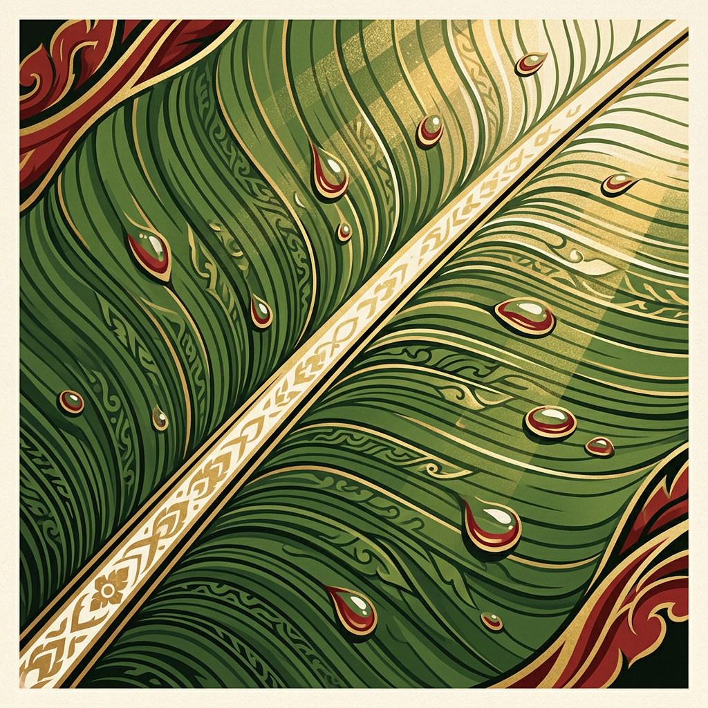Banana Leaf Thai color in context