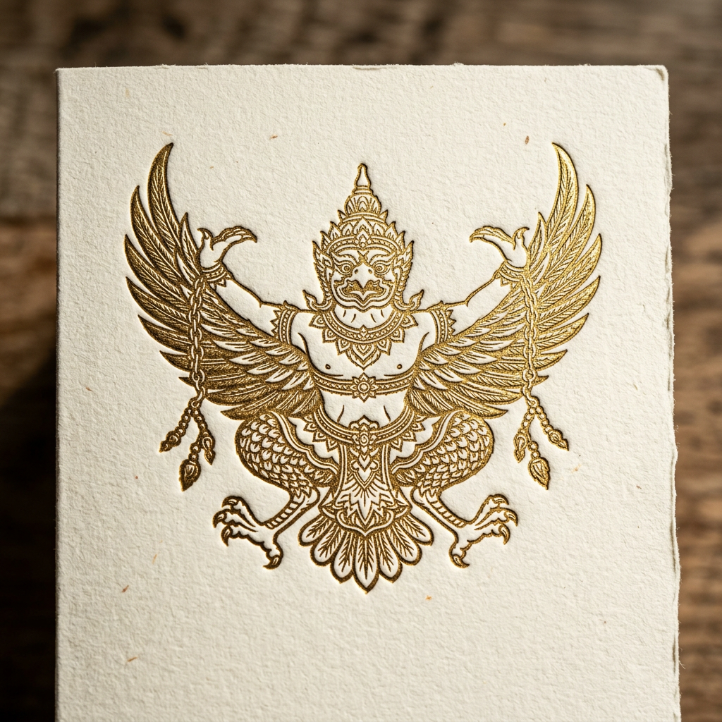 Garuda Thai ornamental motif