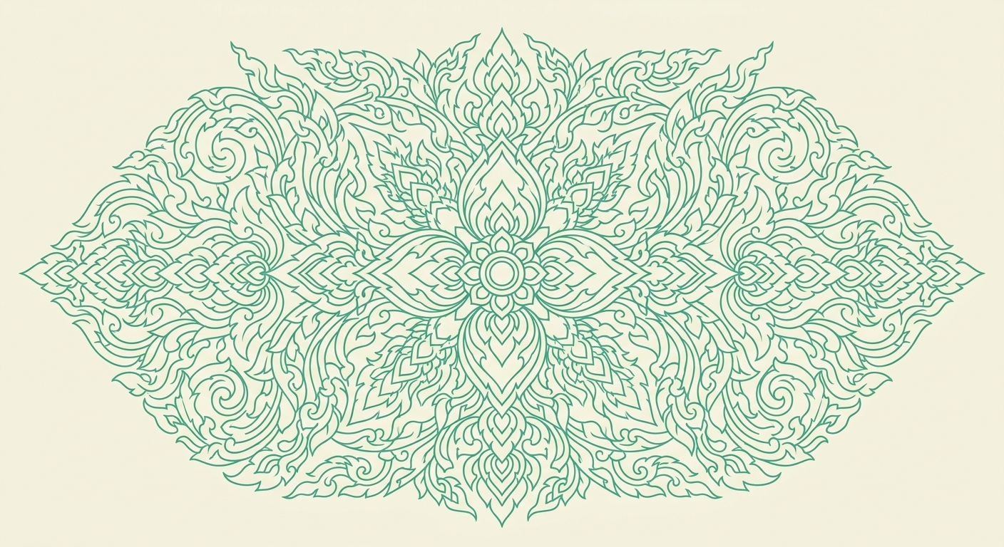 Thai Lai pattern tile preview from the pattern generator